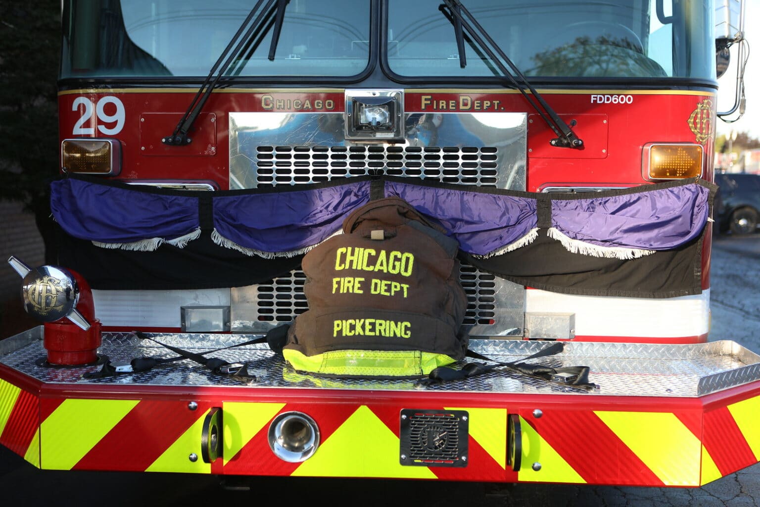 A Final Farewell to Firefighter Michael Pickering of Engine 29 ...
